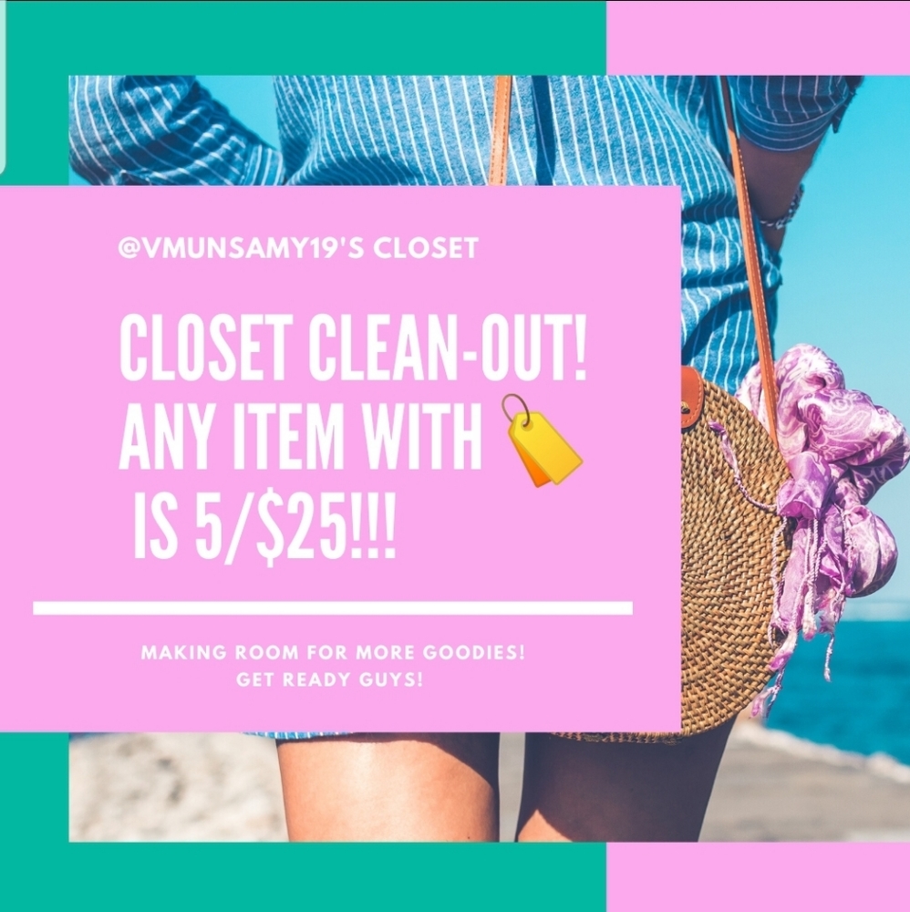 🏷🏷🏷5/$25 SALE!!! 🏷🏷🏷